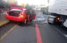 Varios lesionados en Autopista de Occidente