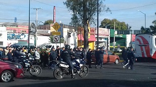 Elementos de la Policía de Michoacán realizan peregrinación guadalupana en agradecimiento por protección en Morelia