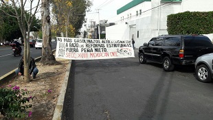 SIGUE CNTE CERRANDO VIALIDADES EN MORELIA, MICHOACAN