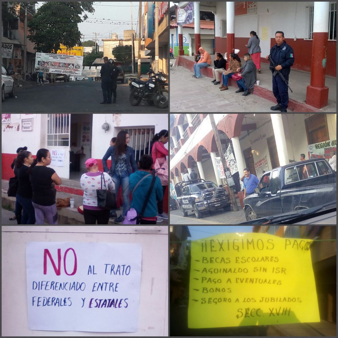 CIERRA CNTE MICHOACAN OFICINAS REPETORAS DE RENTAS EN DIVERSOS MUNICIPIOS DE MICHOACAN