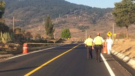 Fueron localizados dos cadáveres en la carretera Morelia - Quiroga en Michoacán