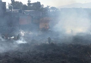 Queda en estado de semi calcinación un hombre que realizaba preparación de tierra para la siembra en Ziracuaretiro, Michoacán