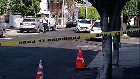 Un conductor fue asaltado y su unidad baleada en la zona bancaria de LAs Américas en Morelia, Michoacán